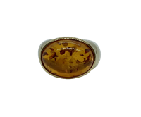 Ringe Dame in Gelbgold Ambra AN.OG.AMB.10